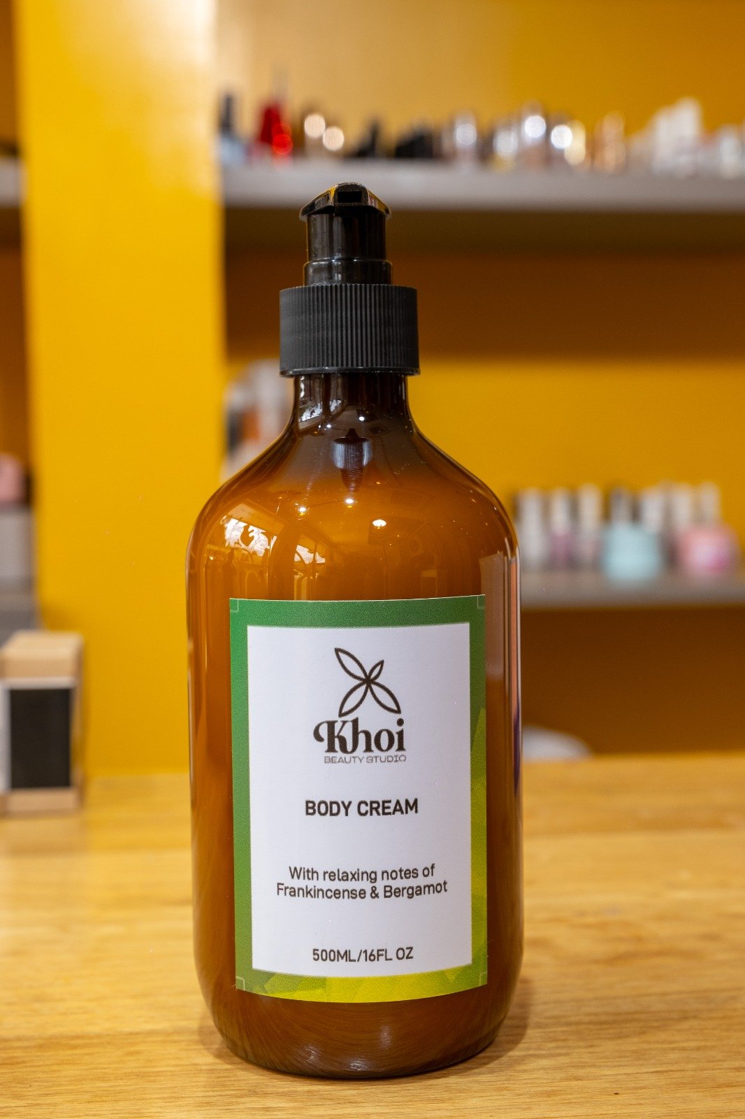 Khoi Body Cream, Frankincense & Bergamot, 500ml